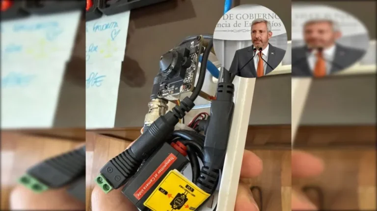 Descubren dispositivos de espionaje en las oficinas del gobernador Rogelio Frigerio