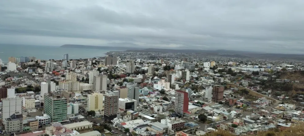 Lunes con 22 °C y viento durante toda la jornada en Comodoro Rivadavia y Rada Tilly