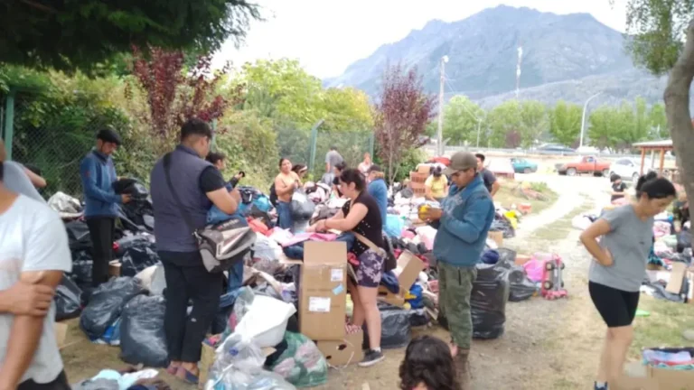 Llegaron con éxito las donaciones desde Comodoro hacia la cordillera