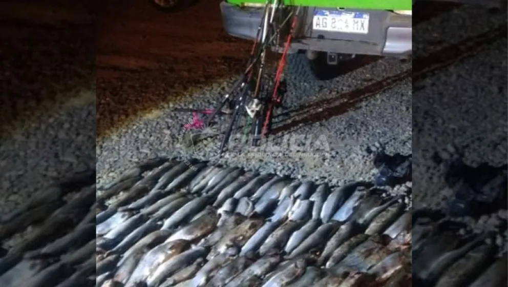 Detectan pesca ilegal con cebo y exceso de equipos en Neuquén