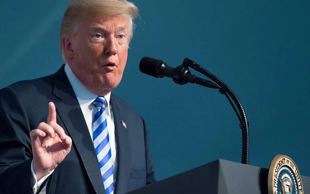 Donald Trump: "Ya no siento la obligación de pensar únicamente en la paz“