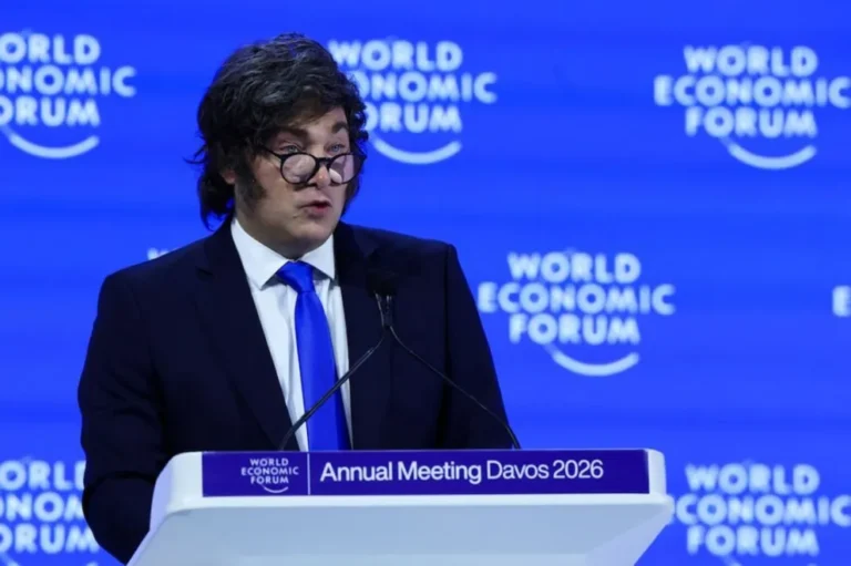 Javier Milei en Davos: "El capitalismo de libre comercio es el único sistema justo"