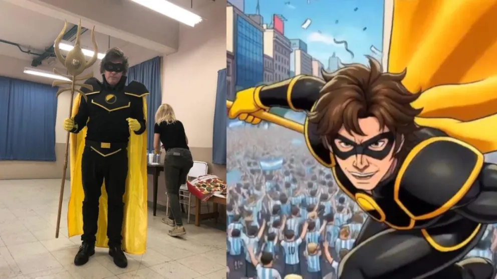 Milei lanzó sus cuentas oficiales en inglés con un particular video