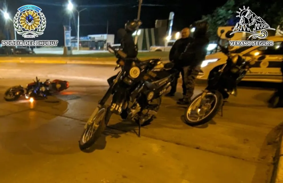 Persecución a joven que evadió un control: manejaba una moto robada