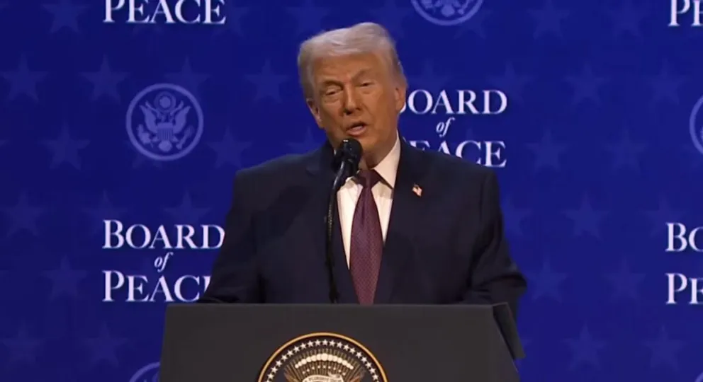 El presidente de EE.UU puso en marcha el “Consejo de la Paz”