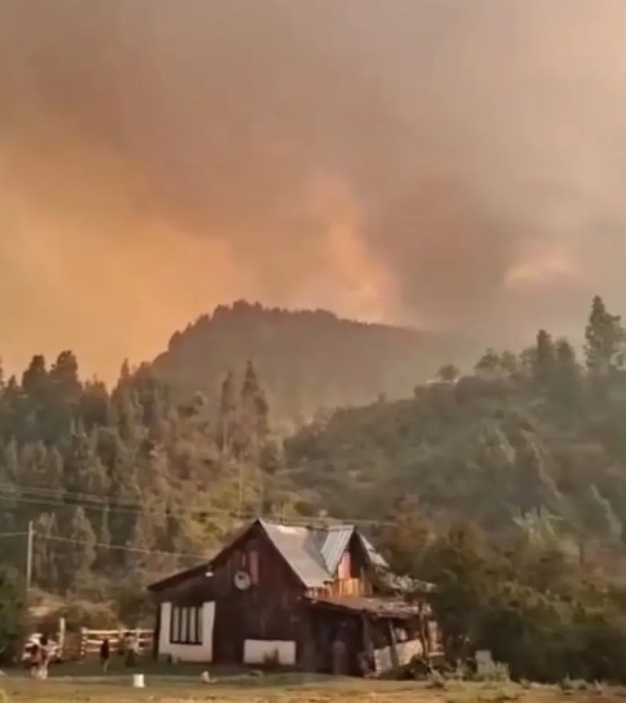 El fuego acecha la zona del Lago Rivadavia y piden ayuda urgente