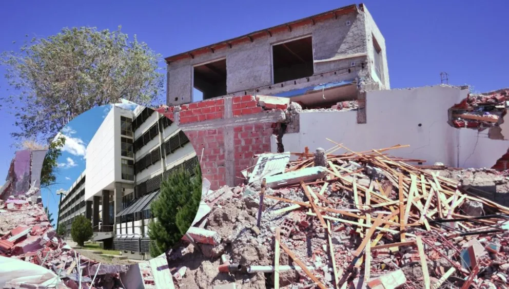 La UNPSJB se pronunció por el deslizamiento del cerro Hermitte y expresó su solidaridad con las familias afectadas