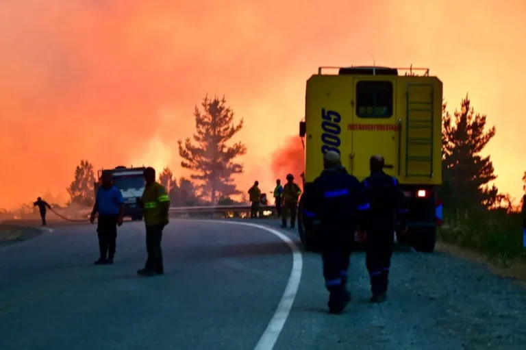 Bomberos describieron como "complejo" el incendio que recrudeció entre Epuyén y El Hoyo