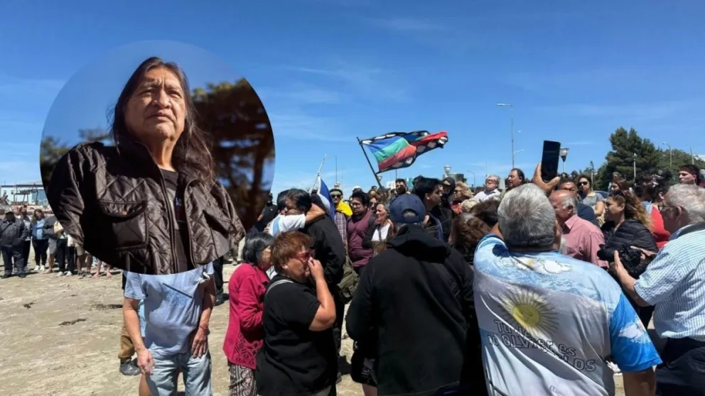 Rubén Patagonia: emotivo adiós junto al mar en Comodoro Rivadavia