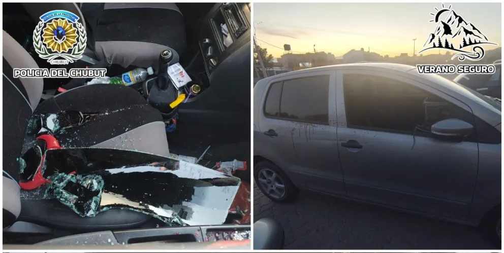 Detenido por destrozos a vehículo en Zona Sur