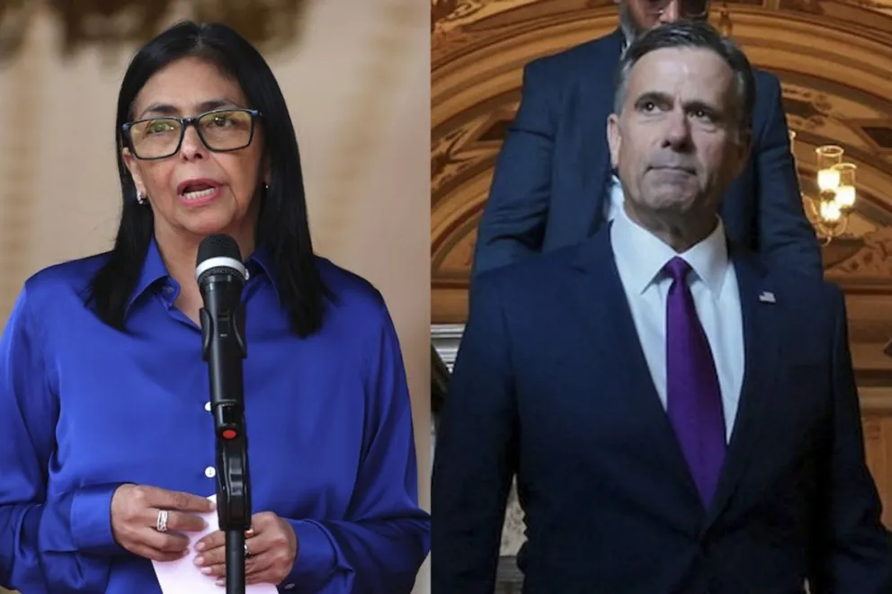 Venezuela: el jefe de la CIA, John Ratcliffe se reunió con Delcy Rodríguez