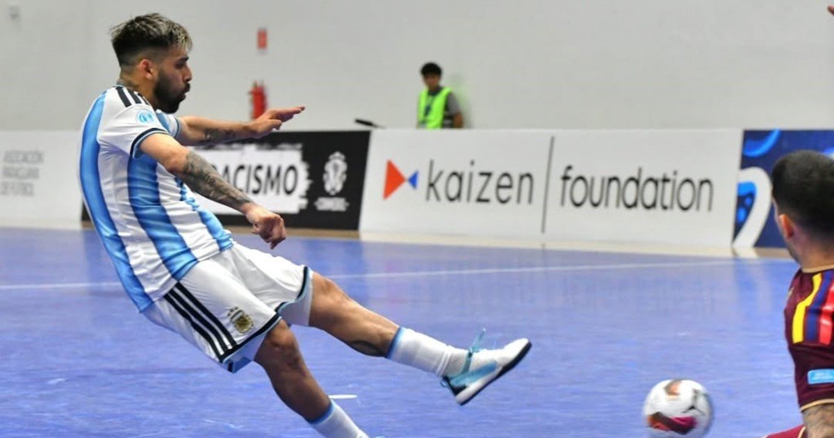 Argentina, finalista de la Copa América de futsal por sexta vez consecutiva: la definición de Kevin Arrieta, el zurdo de los goles importantes