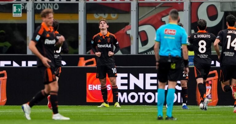 Nico Paz no perdonó el regalo del arquero del Milan y puso al frente al Como en San Siro