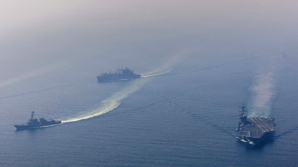 La acumulación de buques de guerra y cazas de EE. UU. prepara el terreno para una posible guerra con Irán