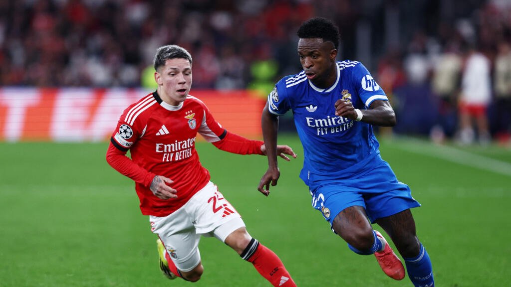 "Los racistas son cobardes": Vinicius lidera la victoria en un ensombrecido partido de la Liga de Campeones