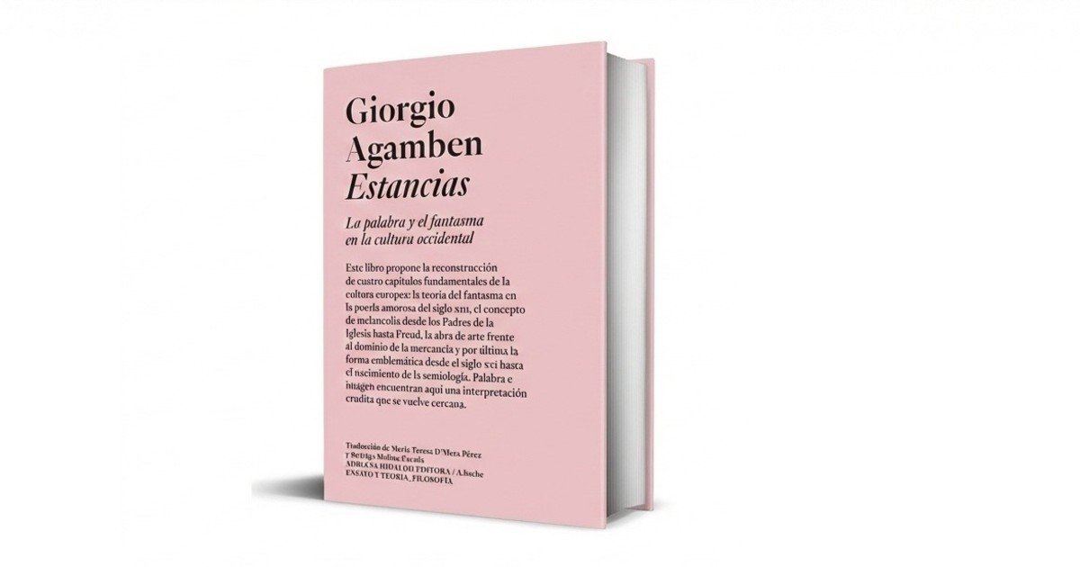 Giorgio Agamben explora la frontera entre poesía y filosofía en ‘Estancias’