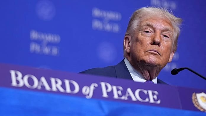 Trump pone en marcha su Consejo de la Paz ante la escalada de tensiones entre EE.UU. e Irán