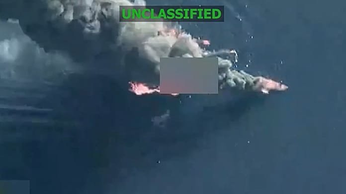 Al menos 11 muertos en una operación de EE.UU. contra el narcotráfico en el Pacífico y el Caribe