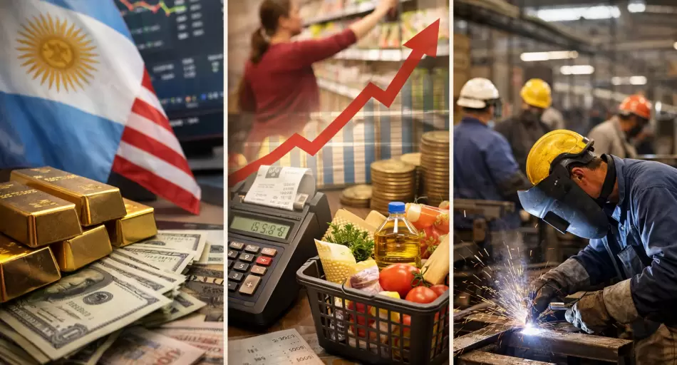 Trilema económico argentino: reservas, inflación y empleo en tensión tras acuerdo con EE.UU.