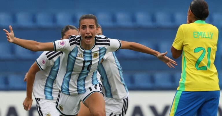 Histórico triunfo de Argentina a Brasil en la Sub 20 femenina para reafirmar sus chances en el Sudamericano de Paraguay