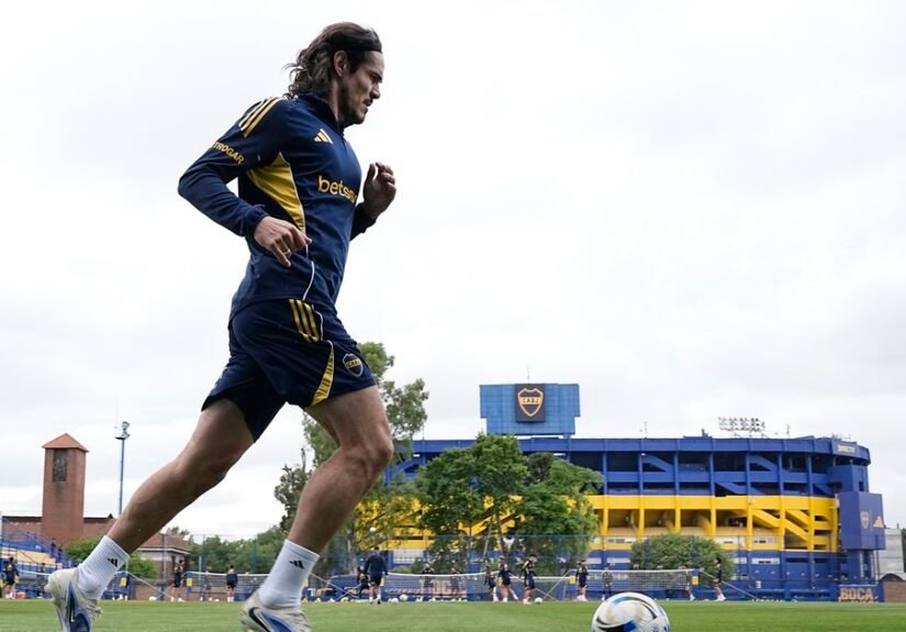 Boca hizo oficial la convocatoria de Edinson Cavani, el día de su cumpleaños 39: cuándo fue su último partido