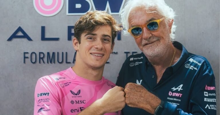 Flavio Briatore, del elogio a Franco Colapinto al optimismo con Alpine: "Deberíamos estar detrás de los cuatro primeros"