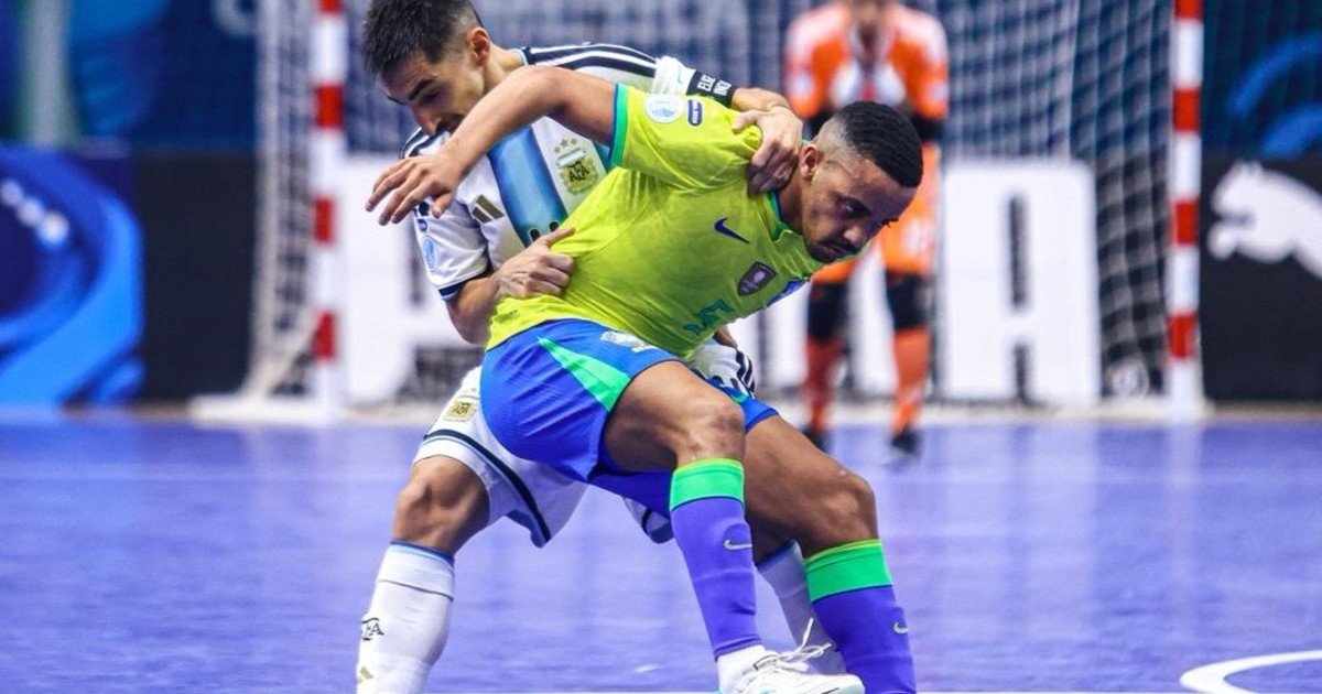 Argentina perdió con Brasil la final de la Copa América de futsal: las atajadas del arquero brasileño, otra vez, lo dejaron sin la gloria