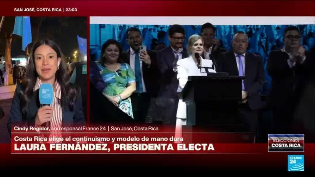 Oficialista Laura Fernández gana la presidencia de Costa Rica