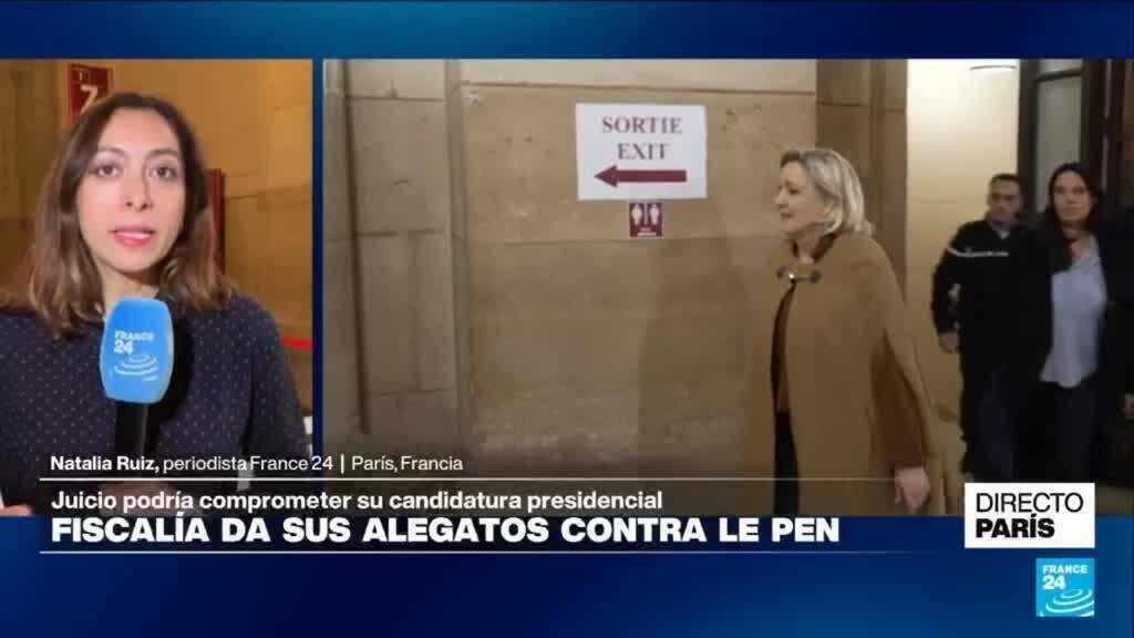 Directo París y la recta final del juicio de apelación de Marine Le Pen