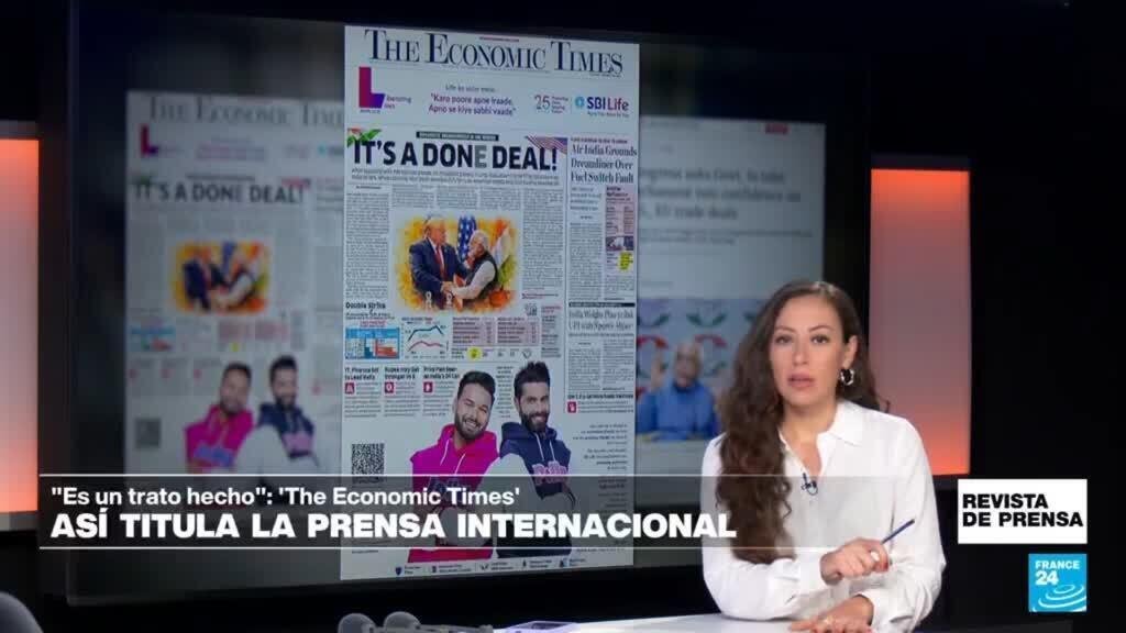 "Trato hecho", Trump y Modi llegan a acuerdo comercial "tras meses de tensión": 'The Economic Times'