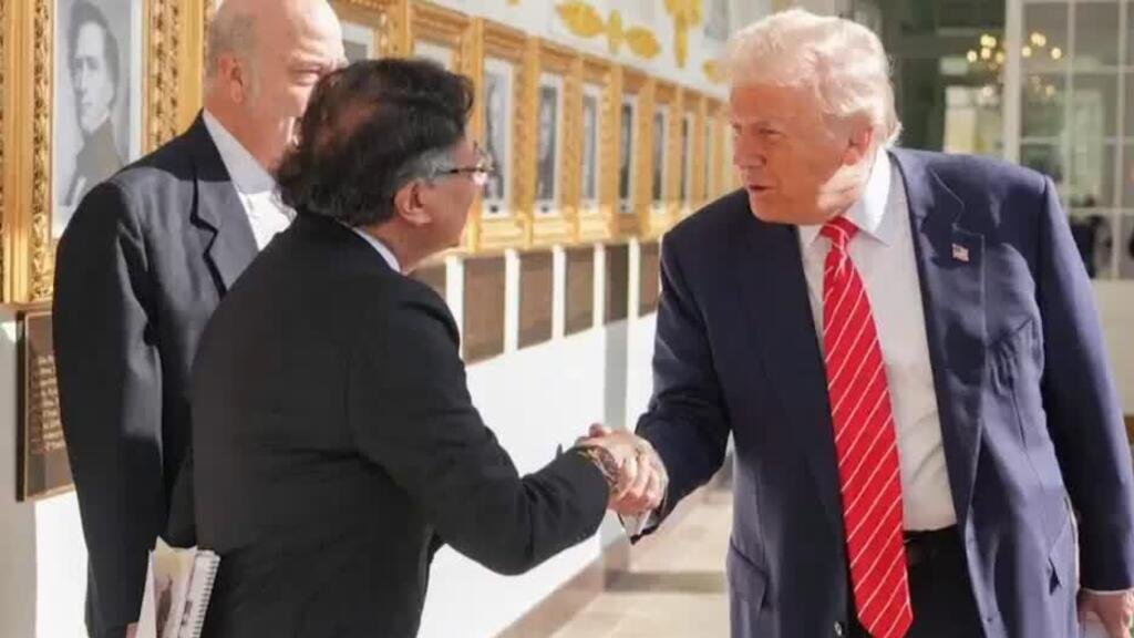 Un encuentro que parecía imposible: Petro y Trump se reúnen en la Casa Blanca