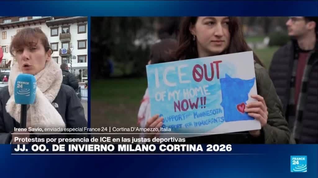 Nevadas retrasan entrenamientos en Juegos de Invierno mientras ciudadanos protestan contra el ICE