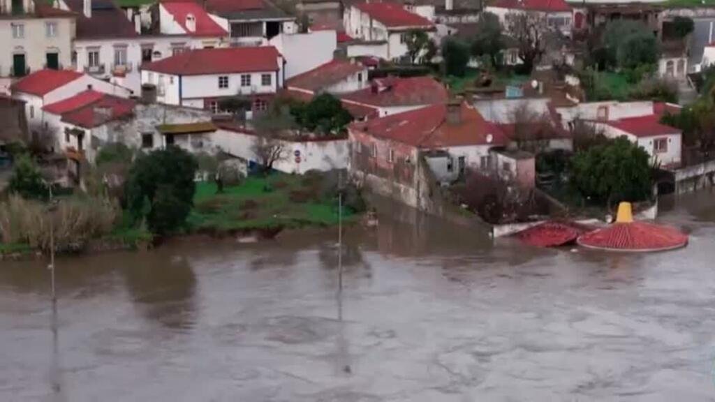 Nuevas alertas de inundaciones en la Península Ibérica por tormenta Marta