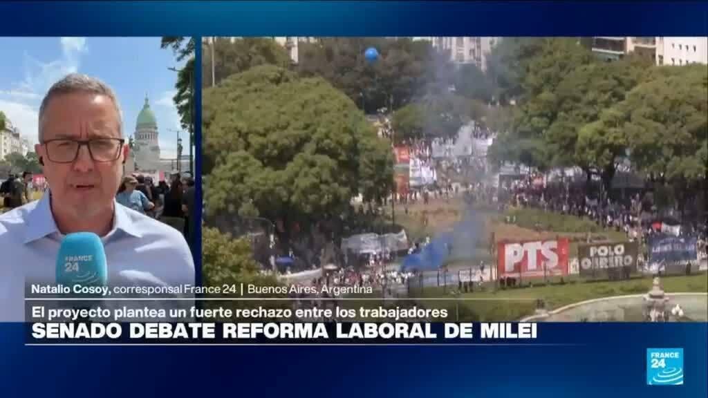 Informe desde Buenos Aires: protestas en contra de la reforma laboral de Milei