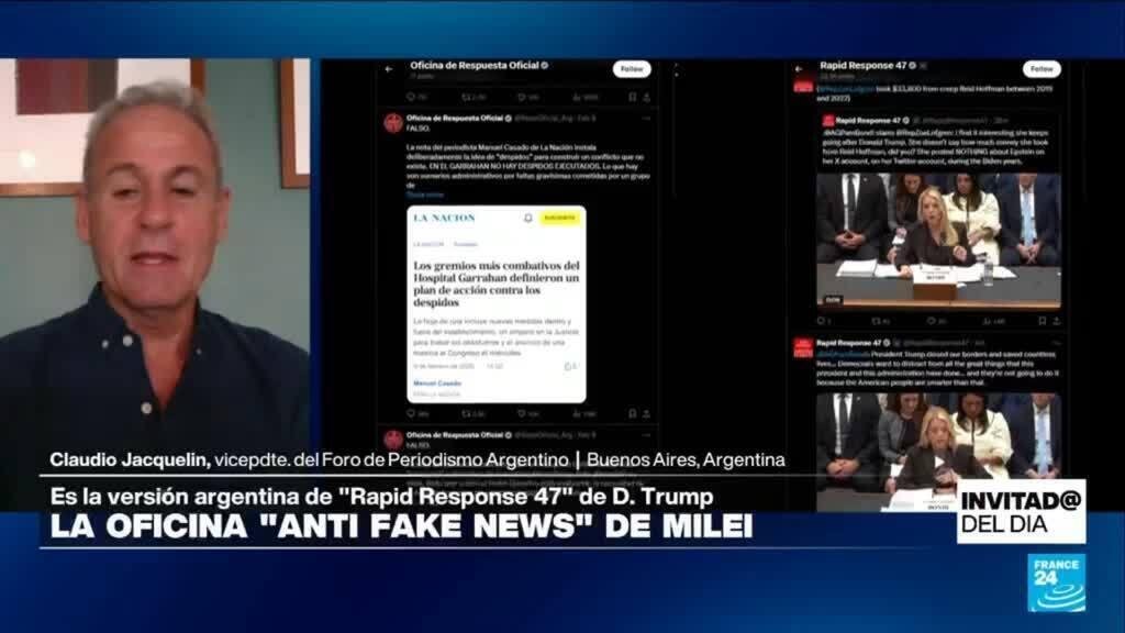 ¿La oficina contra las 'fake news' de Milei es una copia de la misma estrategia de Trump?