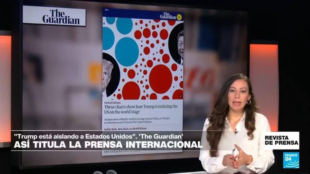 Gráficos: "Cómo Trump está aislando a Estados Unidos en el escenario mundial": 'The Guardian'