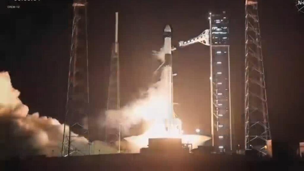 NASA y SpaceX lanzan misión Crew 12 con destino a la Estación Espacial Internacional