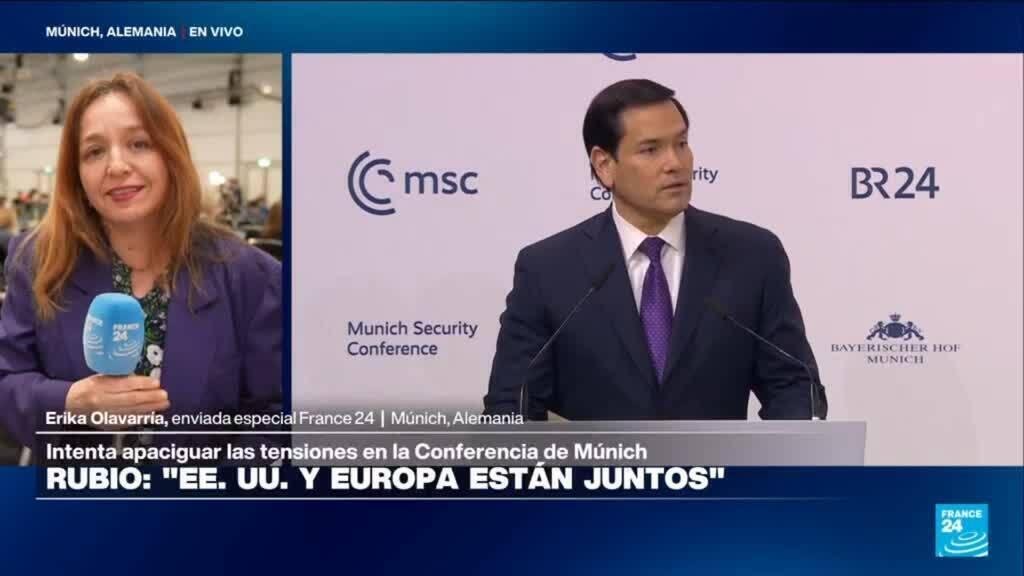 Rubio defiende la relación con Europa; Zelenski critica postura de EE. UU.