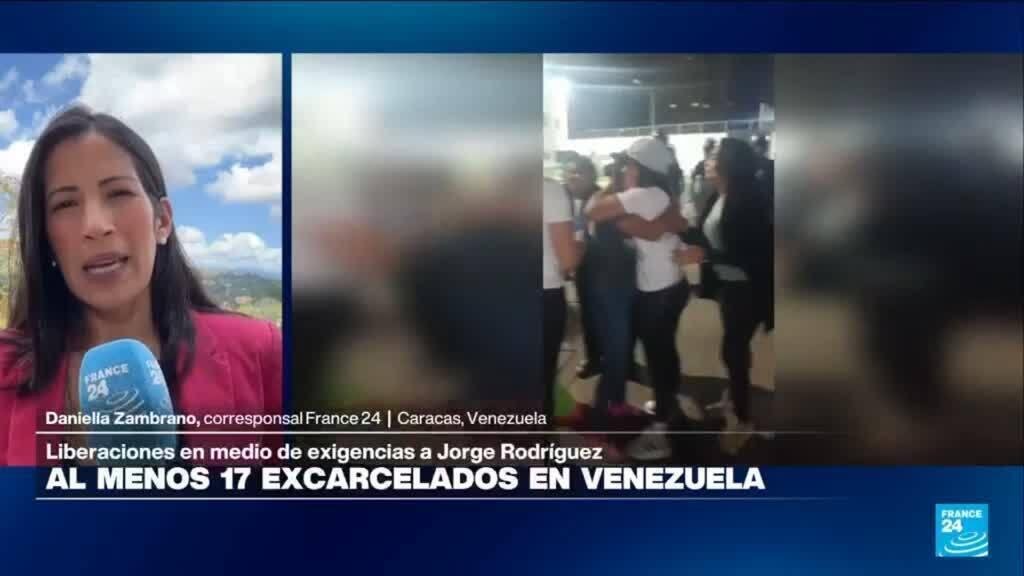Informe desde Caracas: 17 personas fueron excarceladas en medio de presión a Jorge Rodríguez
