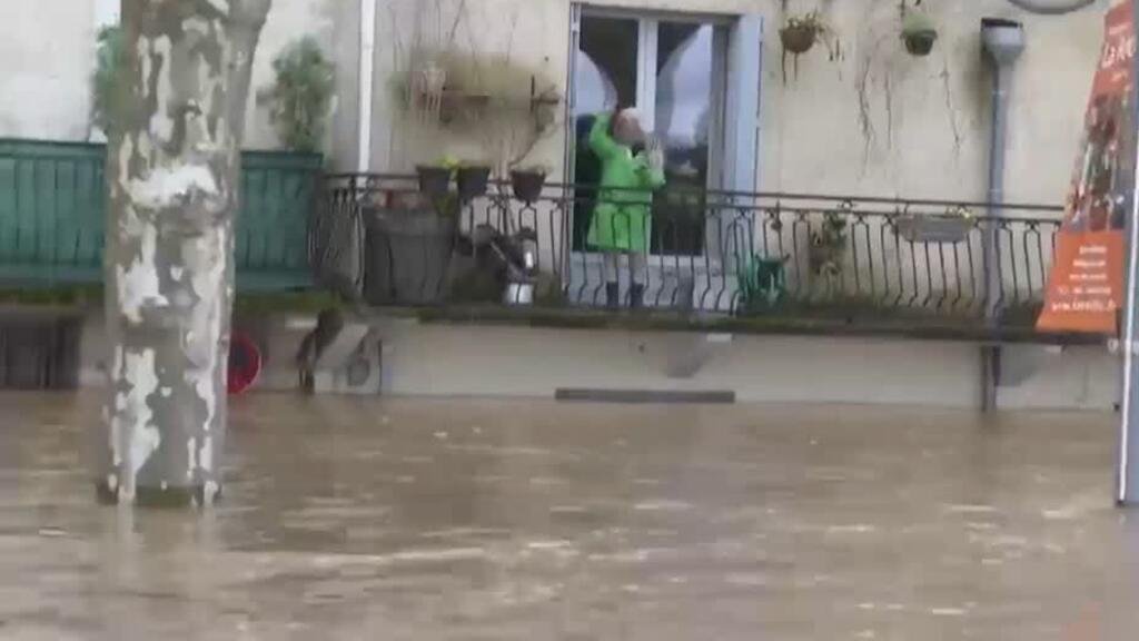 Alerta roja en Francia por graves inundaciones al suroeste del país