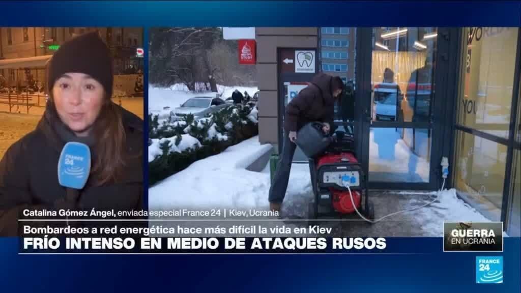 Informe desde Kiev: crisis energética y frío intenso tras nuevos bombardeos