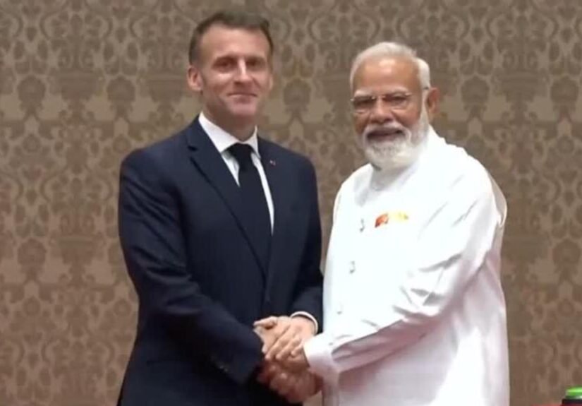 Macron se reúne con Modi en India para discutir acuerdo de defensa y tecnología