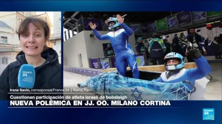 Informe desde Roma: polémica por atleta israelí que participa en los JJ. OO. de Milano Cortina
