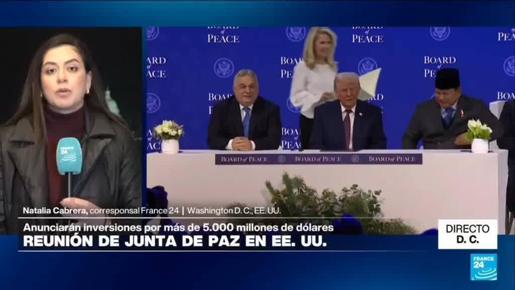 Directo D. C. y la Junta de Paz de Donald Trump