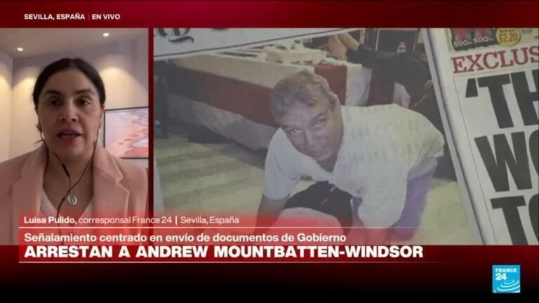 Expríncipe Andrew arrestado por presunta conducta indebida