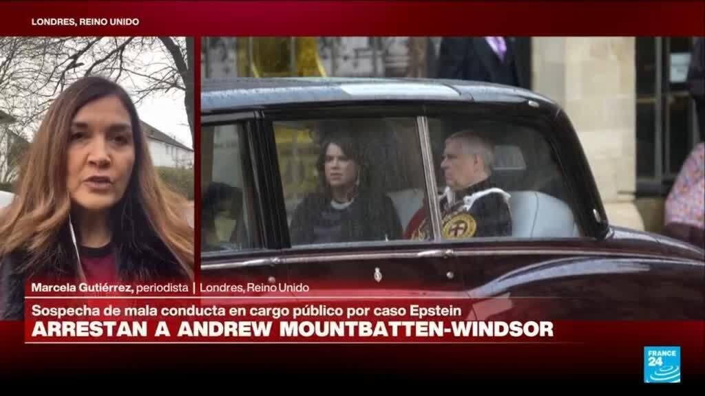 Expríncipe Andrew permanece bajo custodia por presunta mala conducta por Caso Epstein