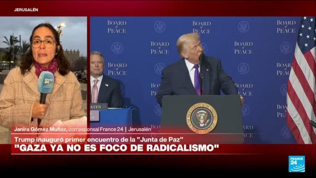 Trump, optimista sobre Hamas y su "Junta de Paz", versus un Israel escéptico que ataca a diario Gaza