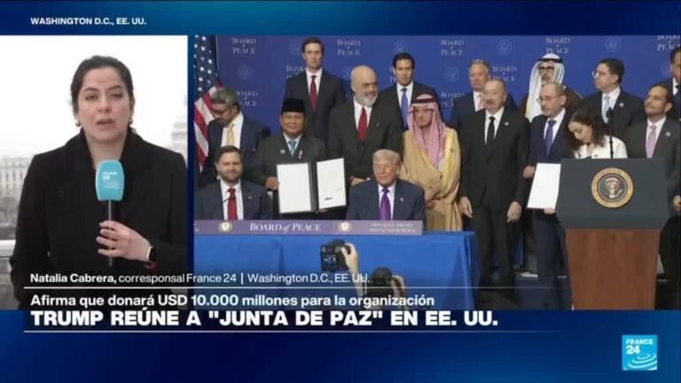 "Junta de Paz" de Trump: anuncios de donaciones  para funcionamiento de la organización