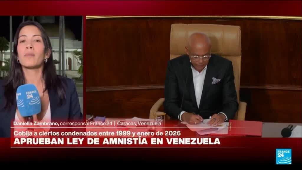 Parlamento de Venezuela aprueba ley de amnistía limitada