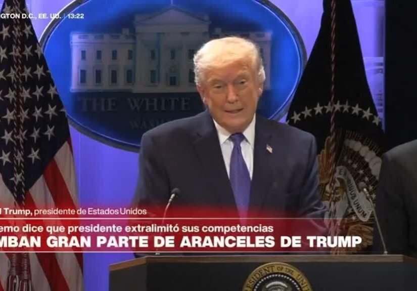 "Es una vergüenza": Trump critica decisión de la Corte Suprema de anular aranceles